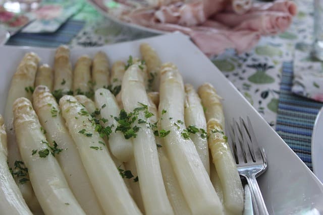 espárragos blancos