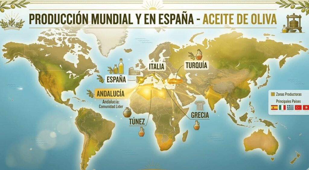 produccion aceite oliva