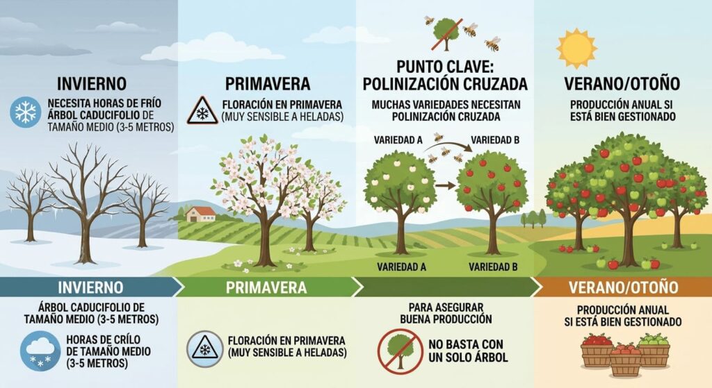 cultivo manzano