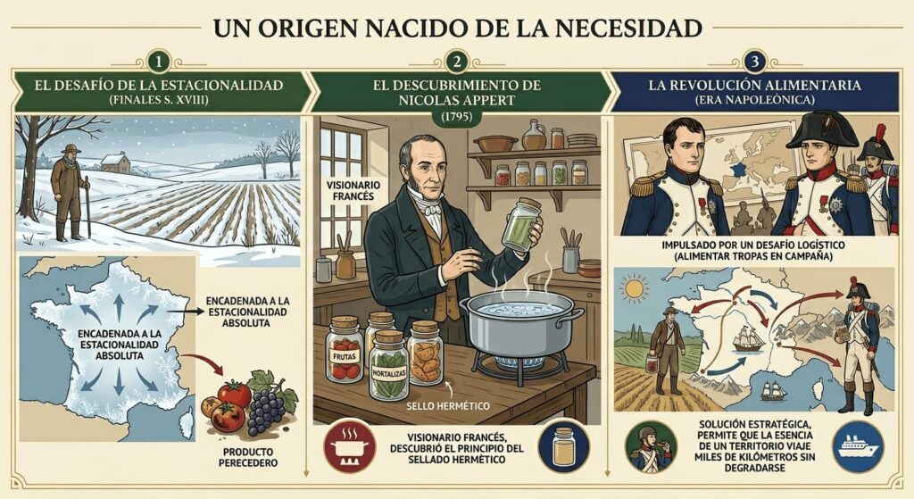 origen conservas