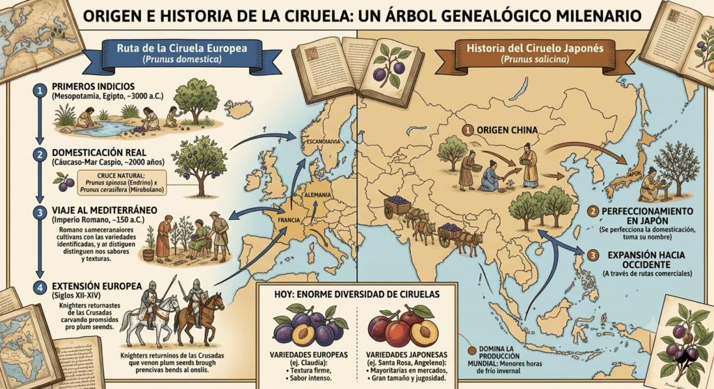 origen ciruela