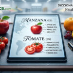idiomas frutas